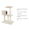 Pet Adobe 3-tier 31-inch Cat Tree Multilevel Tower with Scratching Posts, Bed and Toys for Cats/Kittens 133869QGI - alternate 2